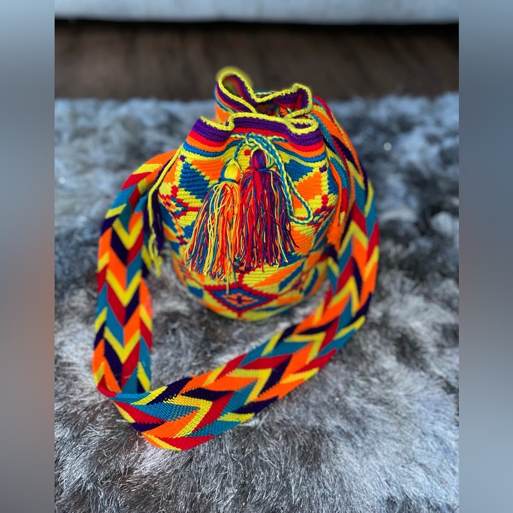 Handmade Small Mochilla Wayuu